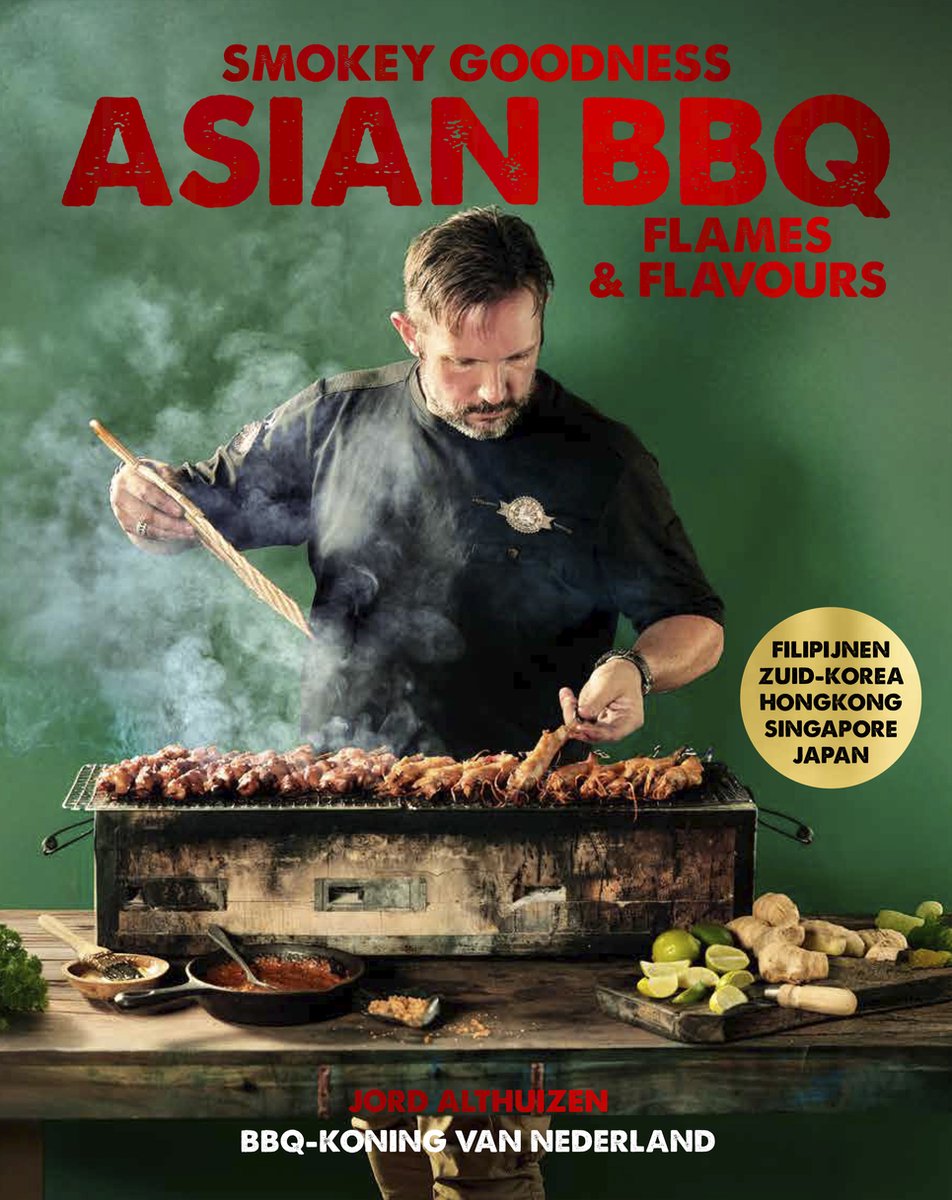 Cover of Smokey Goodness Asian bbq flames & flavours