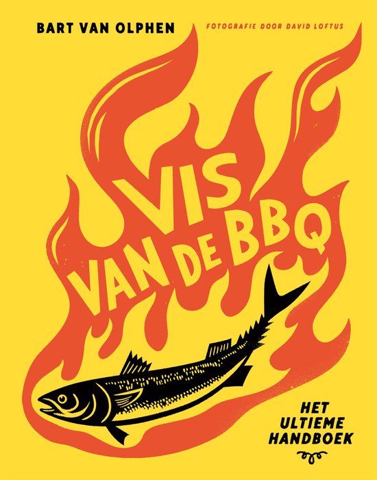 Cover of Vis van de BBQ