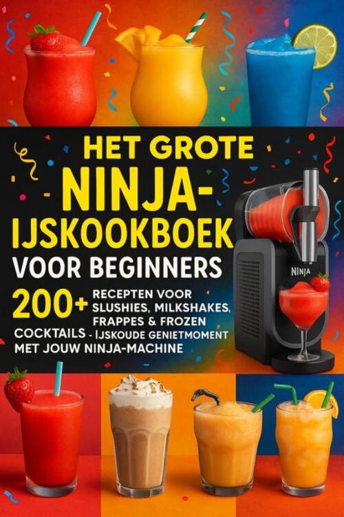 Cover of Het grote Ninja-ijskookboek voor beginners
