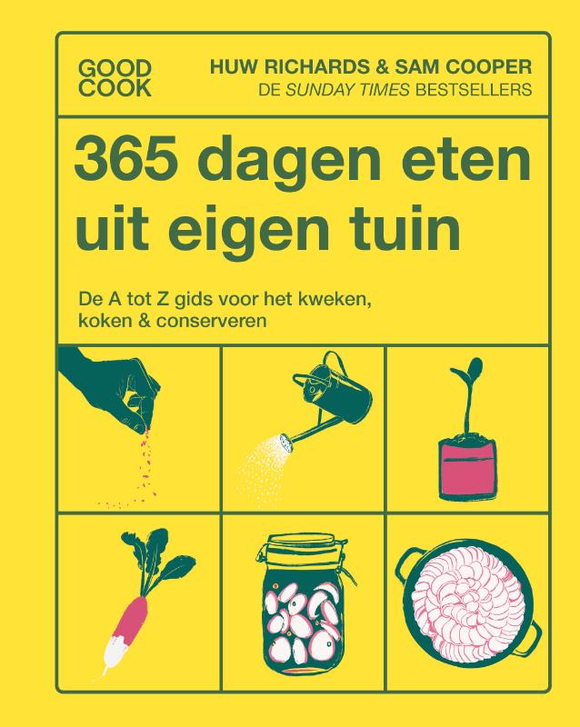 Cover of 365 dagen eten uit eigen tuin