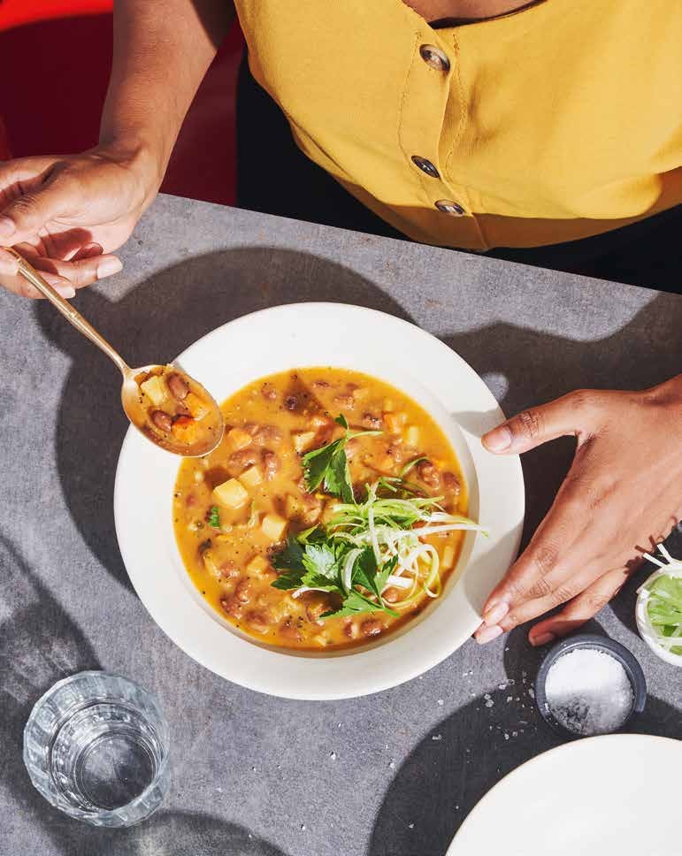 Aloo en dahl roti