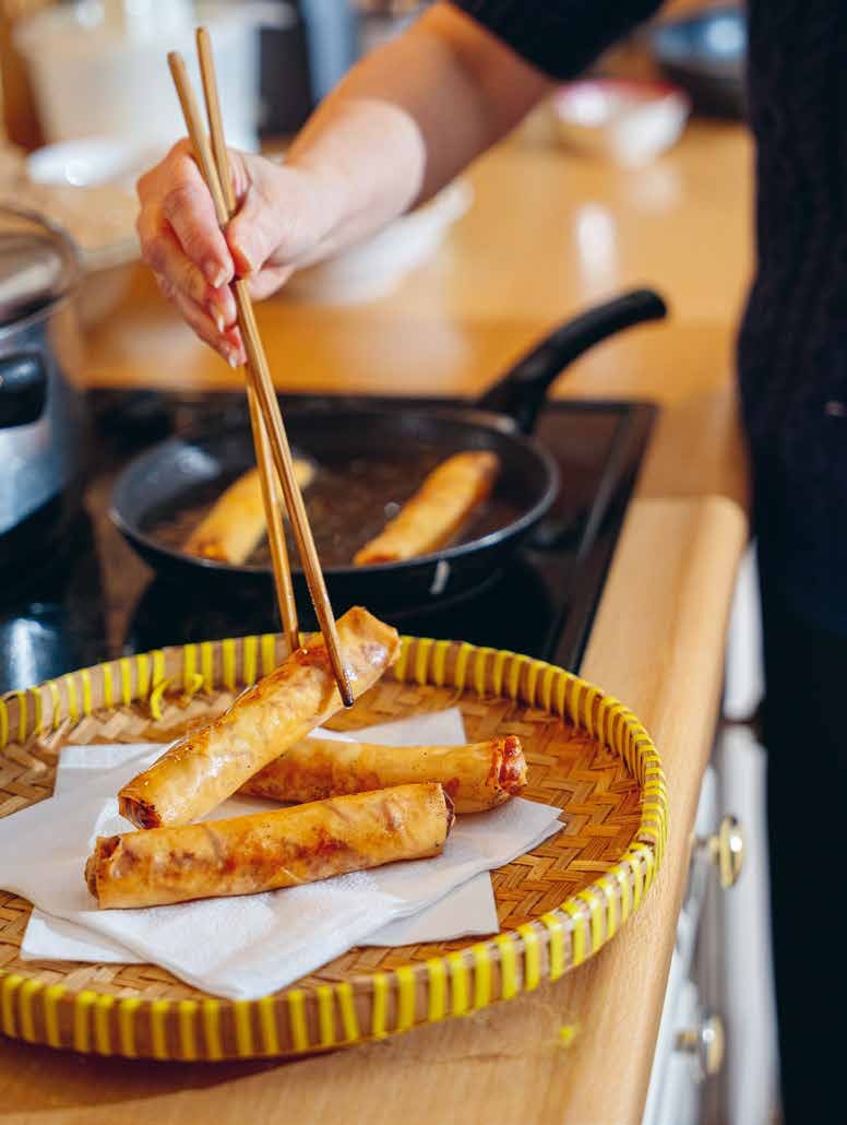 Springrolls rollen