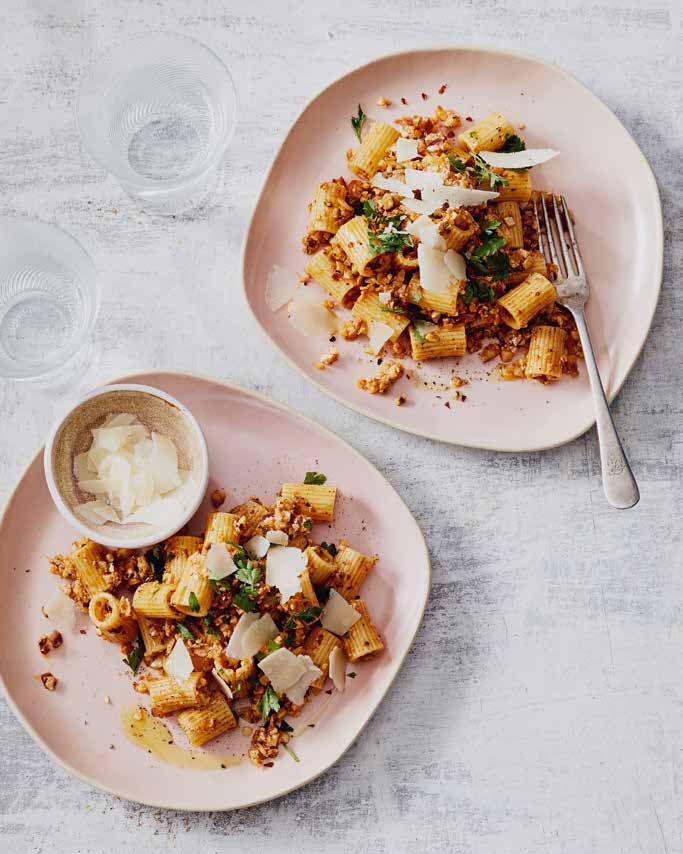 Pasta bijna bolo