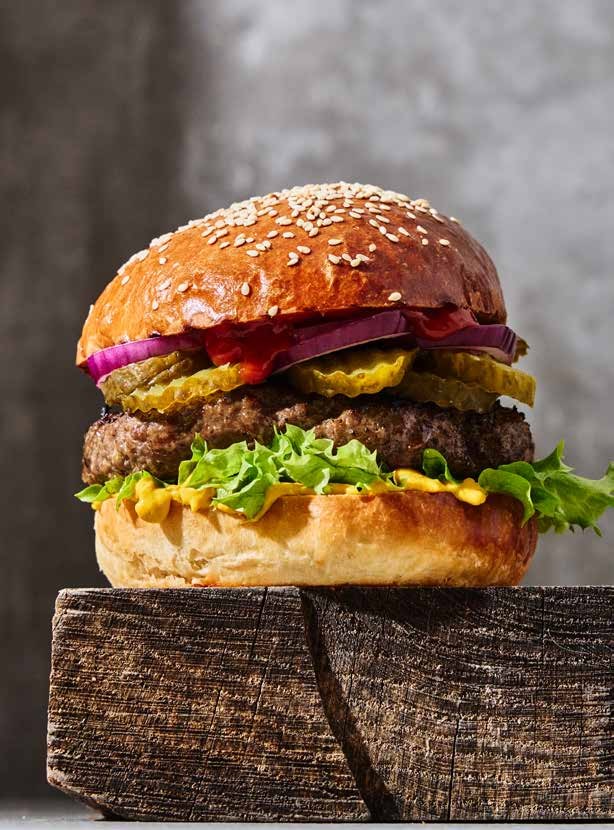 De klassieke hamburger