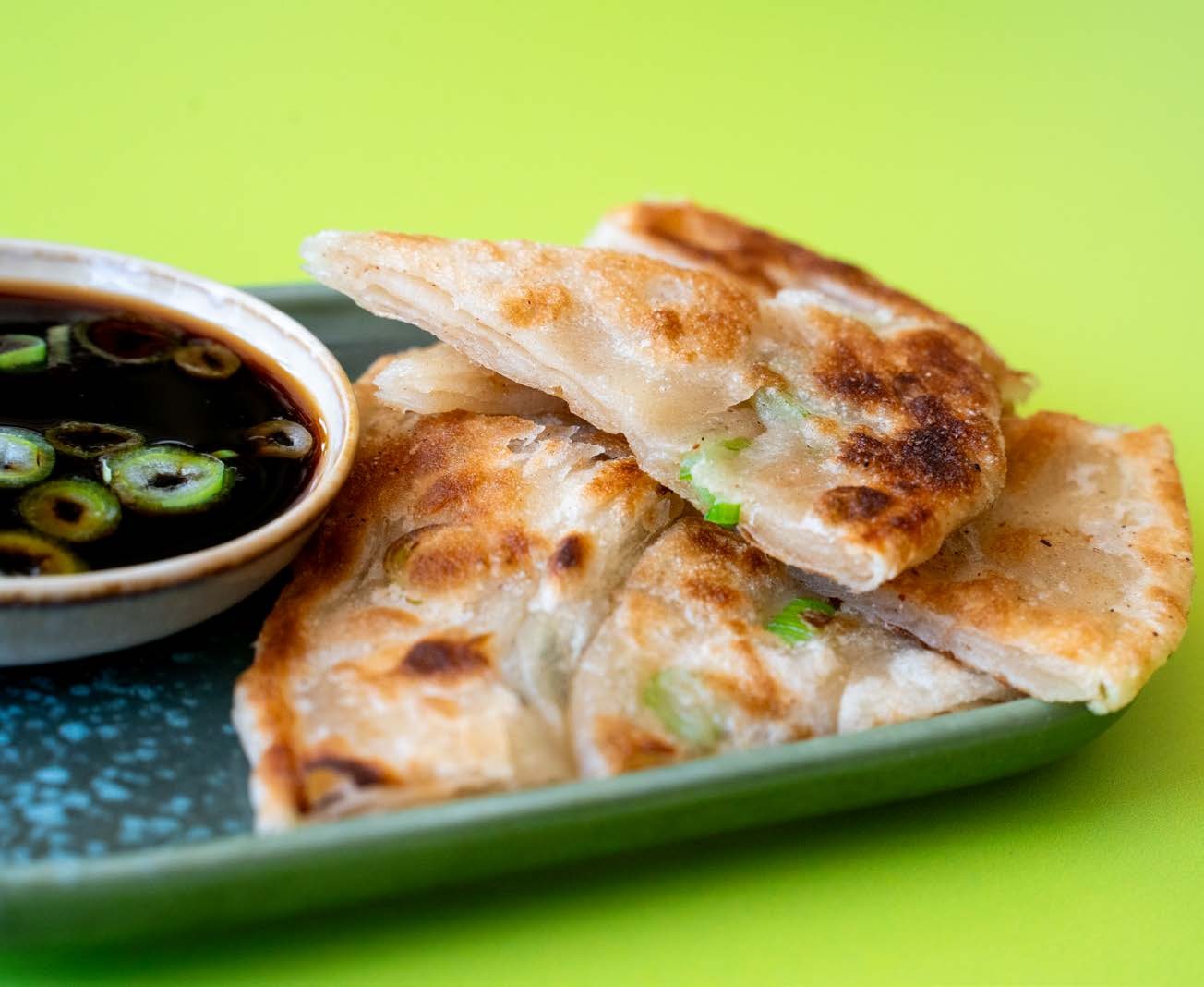 Scallion pancakes (china)