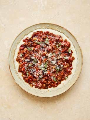 Muhammara, zure kersen, walnoot