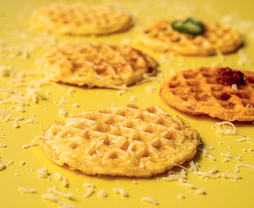 Say cheese-wafels