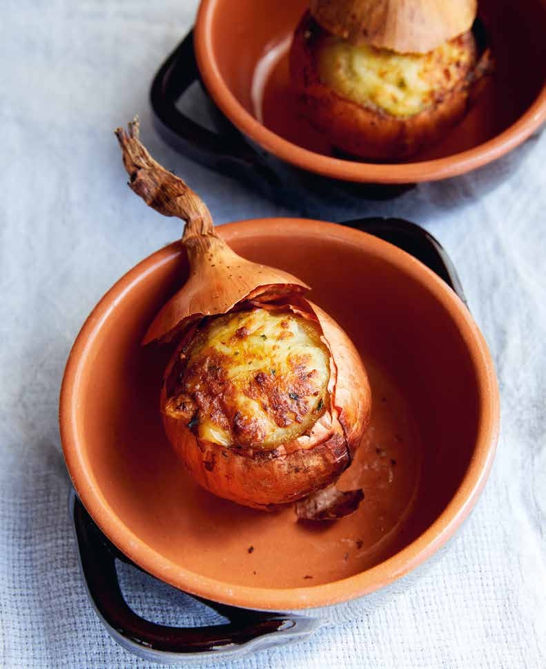 Gevulde uien uit de oven
