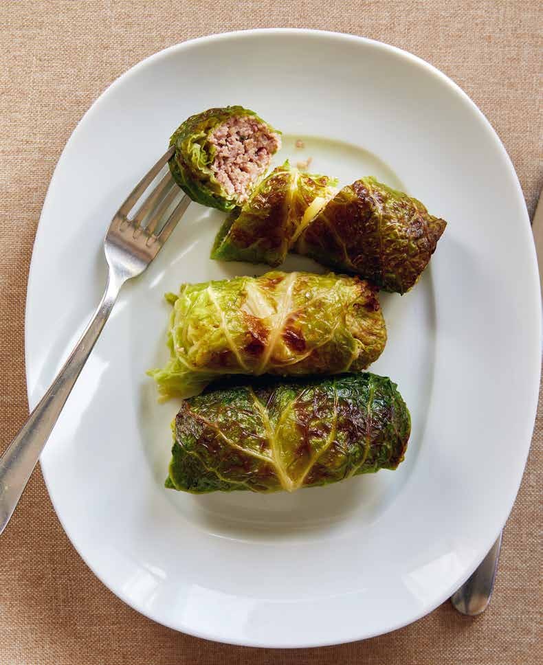 Gevulde koolrolletjes